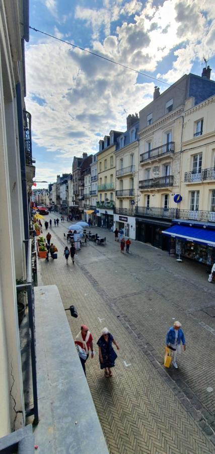 Les Balcons De Dieppe - Appartement 1Er Etage - Certifie 3 Etoiles Au Coeur De La Rue Pietonne Ngoại thất bức ảnh